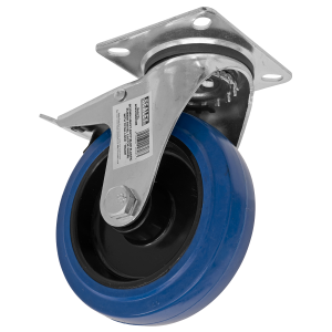 Sealey 125mm Castor Wheel with Swivel Plate & Total Lock (SCW3125SPLEM)