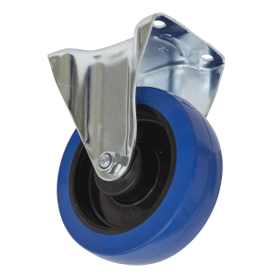 Sealey 160mm Castor Wheel with Fixed Plate (SCW3160FP)