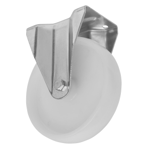 Sealey 100mm Castor Wheel with Fixed Plate (SCW4100FPEM)