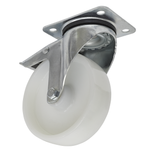 Sealey 125mm Castor Wheel with Swivel Plate & Total Lock (SCW4125SPL)