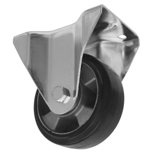Sealey 125mm Castor Wheel with Fixed Plate (SCW5125FPEM)