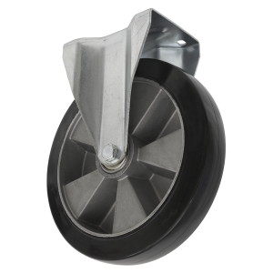 Sealey 200mm Castor Wheel with Fixed Plate (SCW5200FPEM)