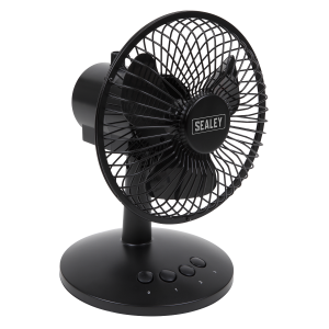 Sealey 3-Speed Oscillating USB Desk Fan 6" (SFF6USB)