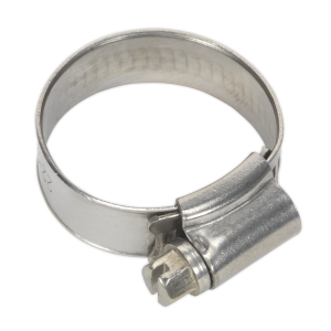 Sealey Stainless Steel Hose Clip 22-32mm - Pack of 10 (SHCSS0X)