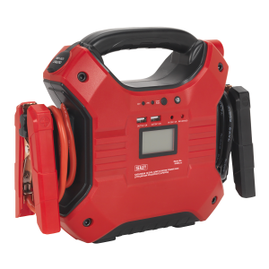 Sealey 12/24V Jump Starter Power Pack Lithium-ion Phosphate (LiFePo4) 1200/600 Peak Amps (SL32S)