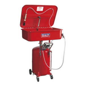 Sealey Air Operated Mobile Parts Washer 50L with 65L Reservoir (SM224)