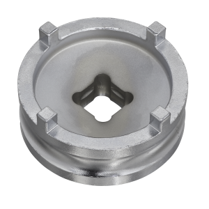 Sealey Motorcycle Swingarm Locknut Socket 4-Pin 50mm (SMC22)