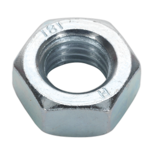 Sealey Zinc Plated Steel Nut M14, DIN 934 - Pack of 25 (SN14)