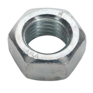 Sealey Zinc Plated Steel Nut M20, DIN 934 - Pack of 10 (SN20)