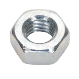 Sealey Zinc Plated Steel Nut M6, DIN 934 - Pack of 100 (SN6)