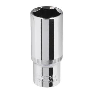 Sealey Premier Fully Polished Deep Socket 1/2"Sq Drive 24mm (SP1224D)