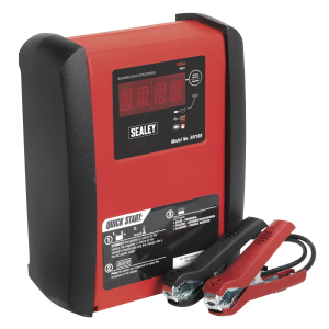 Sealey 12V Intelligent Speed Charge Battery Charger/Maintainer 10A (SPI10S)
