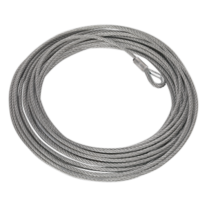 Sealey Wire Rope for SWR4300 & SRW5450 9.2mm x 26m (SRW5450.WR)