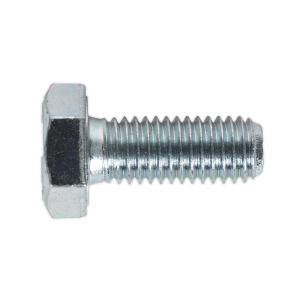 Sealey 8.8 Zinc Plated HT Setscrew M10 x 25mm, DIN 933 - Pack of 25 (SS1025)
