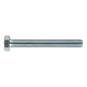 Sealey 8.8 Zinc Plated HT Setscrew M12 x 100mm, DIN 933 - Pack of 10 (SS12100)