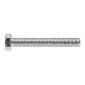 Sealey 8.8 Zinc Plated HT Setscrew M14 x 100mm, DIN 933 - Pack of 10 (SS14100)