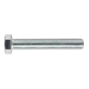 Sealey 8.8 Zinc Plated HT Setscrew M16 x 100mm, DIN 933 - Pack of 5 (SS16100)