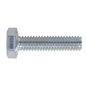 Sealey 8.8 Zinc Plated HT Setscrew M4 x 10mm, DIN 933 - Pack of 50 (SS410)