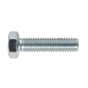 Sealey 8.8 Zinc Plated HT Setscrew M5 x 20mm, DIN 933 - Pack of 50 (SS520)