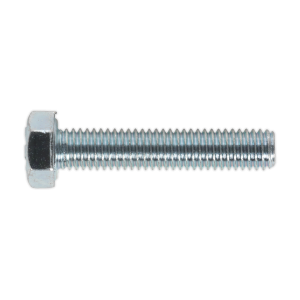 Sealey 8.8 Zinc Plated HT Setscrew M5 x 25mm, DIN 933 - Pack of 50 (SS525)