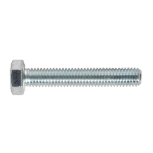 Sealey 8.8 Zinc Plated HT Setscrew M5 x 30mm, DIN 933 - Pack of 50 (SS530)