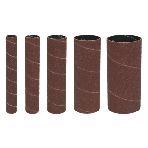Sealey Assorted Sanding Sleeves 80 Grit - Pack of 5 (SS5ASS)