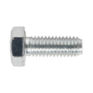 Sealey 8.8 Zinc Plated HT Setscrew M6 x 16mm, DIN 933 - Pack of 50 (SS616)