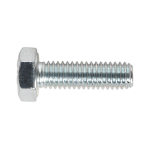 Sealey 8.8 Zinc Plated HT Setscrew M6 x 20mm, DIN 933 - Pack of 50 (SS620)