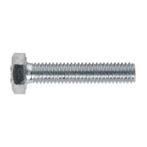 Sealey 8.8 Zinc Plated HT Setscrew M6 x 30mm, DIN 933 - Pack of 50 (SS630)