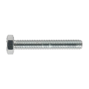 Sealey 8.8 Zinc Plated HT Setscrew M6 x 40mm, DIN 933 - Pack of 50 (SS640)