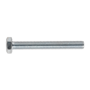 Sealey 8.8 Zinc Plated HT Setscrew M6 x 50mm, DIN 933 - Pack of 50 (SS650)