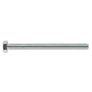 Sealey 8.8 Zinc Plated HT Setscrew M8 x 100mm, DIN 933 - Pack of 25 (SS8100)