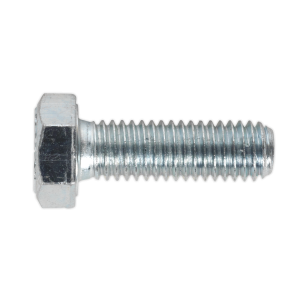 Sealey 8.8 Zinc Plated HT Setscrew M8 x 25mm, DIN 933 - Pack of 50 (SS825)
