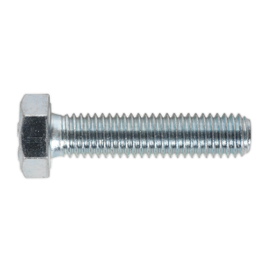 Sealey 8.8 Zinc Plated HT Setscrew M8 x 35mm, DIN 933 - Pack of 50 (SS835)