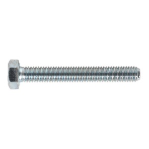 Sealey 8.8 Zinc Plated HT Setscrew M8 x 60mm, DIN 933 - Pack of 50 (SS860)