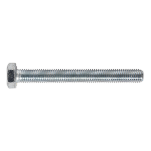 Sealey 8.8 Zinc Plated HT Setscrew M8 x 75mm, DIN 933 - Pack of 25 (SS875)
