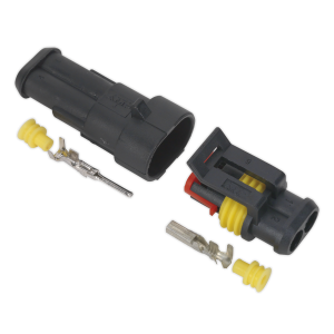 Sealey 2-Way Superseal Male & Female Connector - 1 pair (SSC2MF)
