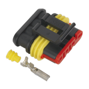 Sealey 4-Way Superseal Female Connector - Pack of 3 (SSC4F)