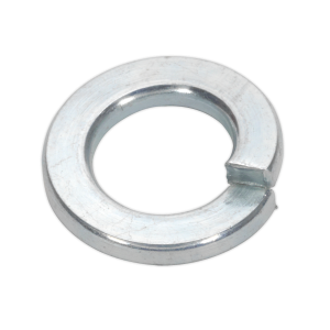 Sealey Zinc Plated Spring Washer M8, DIN 127B - Pack of 100 (SWM8)