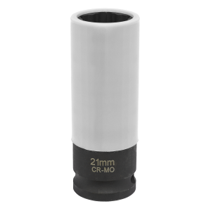 Sealey Alloy Wheel Star Profile Impact Socket for Hyundai 1/2"Sq Drive 21mm (SX0421)