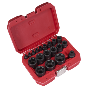 Sealey External TRX-P* Socket Set 19pc (SX097)