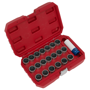 Sealey Locking Wheel Nut Key Set for BMW 21pc (SX217)