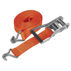 Sealey Ratchet Strap Polyester Webbing 50mm x 6m 3000kg Breaking Strength (TD3006J)
