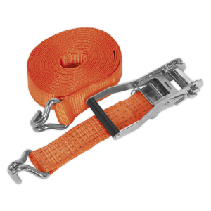 Sealey Ratchet Strap Polyester Webbing 50mm x 8m 5000kg Breaking Strength (TD5008J)