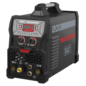 Sealey 200A TIG/MMA AC/DC Pulse Inverter Welder 230V (TIGACDC200)