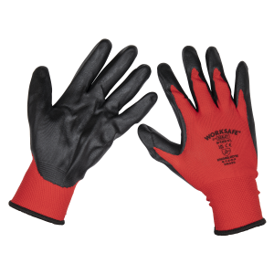 Sealey Worksafe® Nitrile Palm Gloves, X-Large - Pack of 6 Pairs (TSP125XL/6)