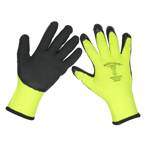 Sealey Worksafe® Thermal Super Grip Gloves, Large - Pack of 6 Pairs (TSP126/6)