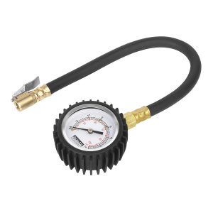 Sealey Tyre Pressure Gauge with Clip-On Chuck (TST/PG6)