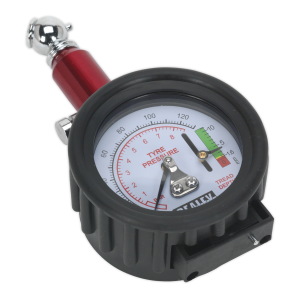Sealey Tyre Pressure Gauge with Tyre Tread Depth Gauge 0-8bar(0-120psi) (TSTPDG01)