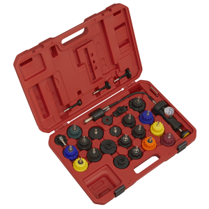 Sealey Cooling System Pressure Test Kit 25pc (VS0011)